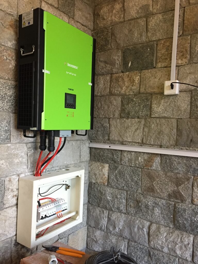 System being installed at Civil hospital Aliabad